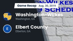 Recap: Washington-Wilkes  vs. Elbert County  2019