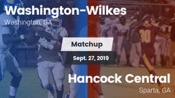 Matchup: Washington-Wilkes vs. Hancock Central  2019
