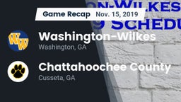 Recap: Washington-Wilkes  vs. Chattahoochee County  2019