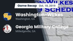Recap: Washington-Wilkes  vs. Georgia Military College  2019