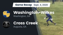 Recap: Washington-Wilkes  vs. Cross Creek  2020