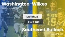 Matchup: Washington-Wilkes vs. Southeast Bulloch  2020