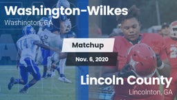 Matchup: Washington-Wilkes vs. Lincoln County  2020