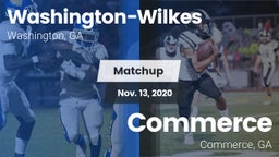 Matchup: Washington-Wilkes vs. Commerce  2020