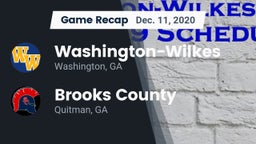 Recap: Washington-Wilkes  vs. Brooks County  2020
