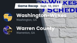 Recap: Washington-Wilkes  vs. Warren County  2021