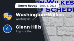 Recap: Washington-Wilkes  vs. Glenn Hills  2022