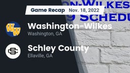 Recap: Washington-Wilkes  vs. Schley County  2022