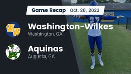 Recap: Washington-Wilkes  vs. Aquinas  2023