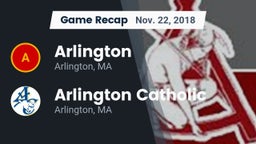 Recap: Arlington  vs. Arlington Catholic  2018