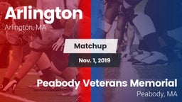 Matchup: Arlington vs. Peabody Veterans Memorial  2019