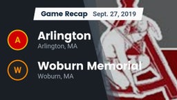 Recap: Arlington  vs. Woburn Memorial  2019