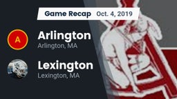 Recap: Arlington  vs. Lexington  2019