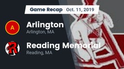 Recap: Arlington  vs. Reading Memorial  2019
