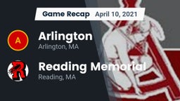 Recap: Arlington  vs. Reading Memorial  2021