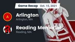 Recap: Arlington  vs. Reading Memorial  2021