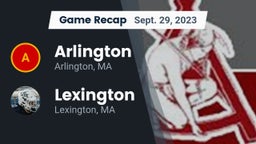 Recap: Arlington  vs. Lexington  2023