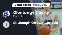 Recap: Olentangy Liberty  vs. St. Joseph  Ottawa Canada 2017