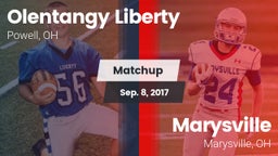 Matchup: Olentangy Liberty vs. Marysville  2017