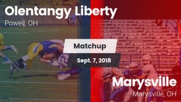 Matchup: Olentangy Liberty vs. Marysville  2018