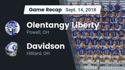 Recap: Olentangy Liberty  vs. Davidson  2018