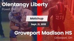 Matchup: Olentangy Liberty vs. Groveport Madison HS 2018