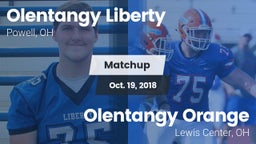 Matchup: Olentangy Liberty vs. Olentangy Orange  2018