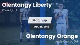 Matchup: Olentangy Liberty vs. Olentangy Orange  2019