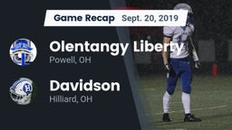 Recap: Olentangy Liberty  vs. Davidson  2019