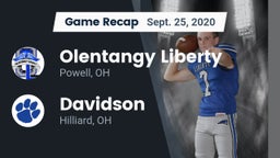 Recap: Olentangy Liberty  vs. Davidson  2020