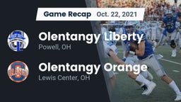 Recap: Olentangy Liberty  vs. Olentangy Orange  2021