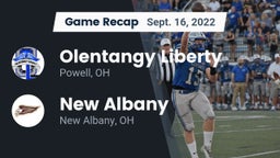 Recap: Olentangy Liberty  vs. New Albany  2022