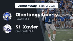 Recap: Olentangy Liberty  vs. St. Xavier  2022