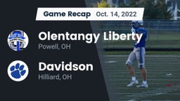 Recap: Olentangy Liberty  vs. Davidson  2022