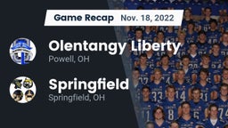 Recap: Olentangy Liberty  vs. Springfield  2022
