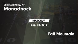 Matchup: Monadnock vs. Fall Mountain 2016