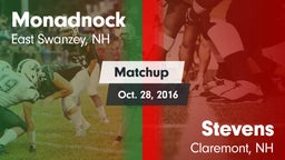 Matchup: Monadnock vs. Stevens  2016