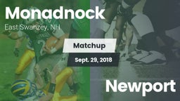 Matchup: Monadnock vs. Newport  2018