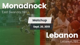 Matchup: Monadnock vs. Lebanon  2019