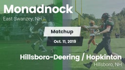 Matchup: Monadnock vs. Hillsboro-Deering / Hopkinton  2019