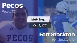 Matchup: Pecos vs. Fort Stockton  2017