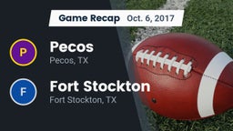 Recap: Pecos  vs. Fort Stockton  2017