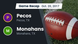 Recap: Pecos  vs. Monahans  2017