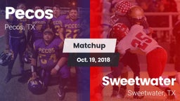 Matchup: Pecos vs. Sweetwater  2018
