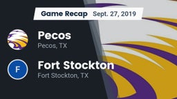 Recap: Pecos  vs. Fort Stockton  2019