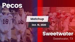 Matchup: Pecos vs. Sweetwater  2020