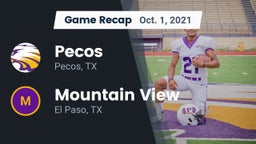 Recap: Pecos  vs. Mountain View  2021