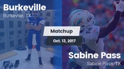 Matchup: Burkeville vs. Sabine Pass  2017