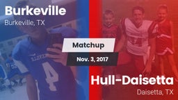 Matchup: Burkeville vs. Hull-Daisetta  2017
