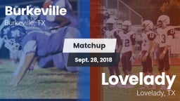 Matchup: Burkeville vs. Lovelady  2018